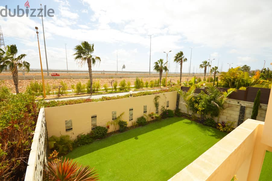 Villa for rent - Alex West - area 395 square meters (100 full meters garden + 295 full meters buildings) 2