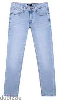 بيع بنطالون جينز موباكو ازرق فاتح مقاس 39 / 40 اتلبس مره واحده فقط