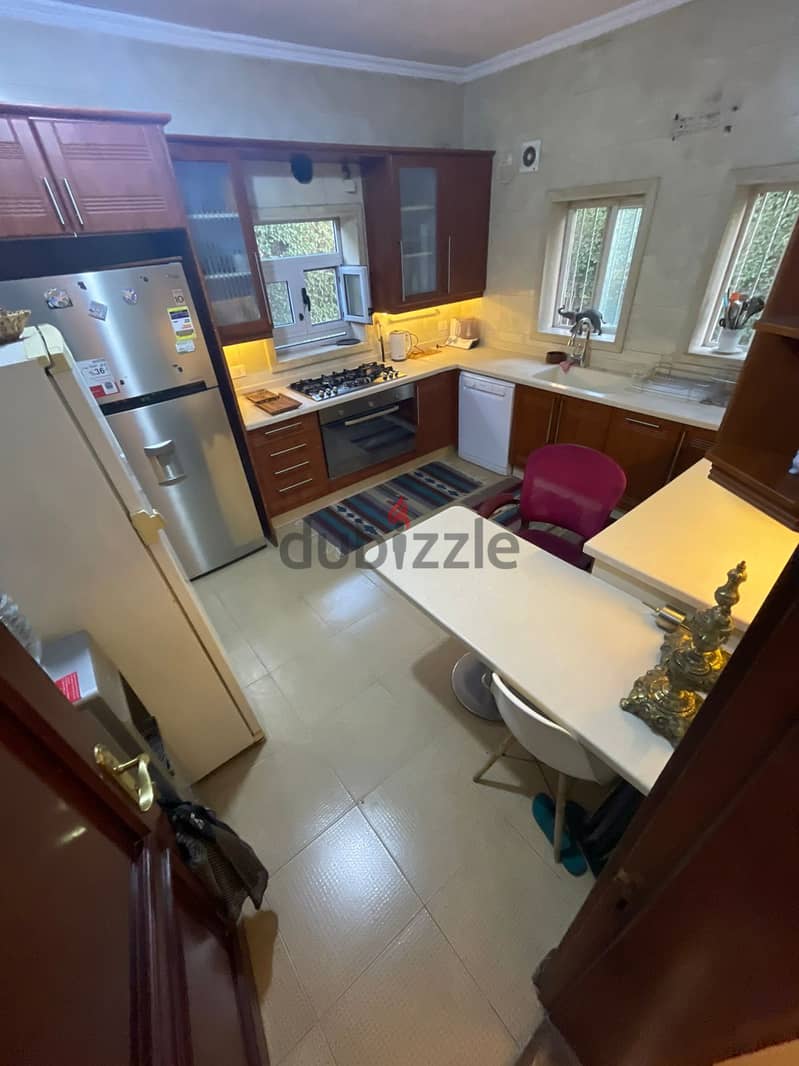 Furnished villa for rent in Al-Rehab, fully finished 350 meters modern brush, model A3 8