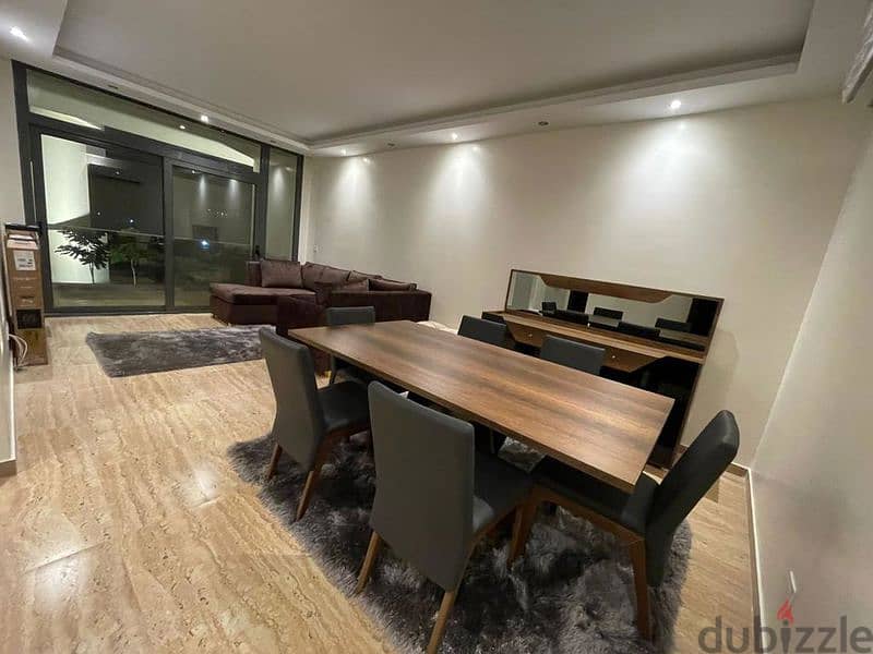 A distinctive, fully furnished apartment for rent in Eastown Compound 1