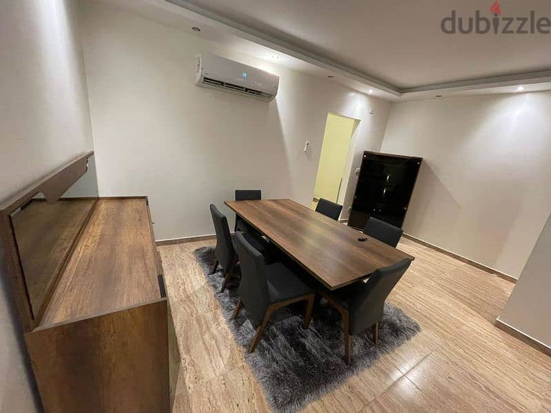 A distinctive, fully furnished apartment for rent in Eastown Compound 10