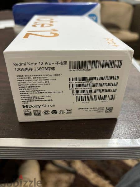 Xiaomi
Redmi Note 12 Pro+ 200MP 12GB RAM 256GB 2