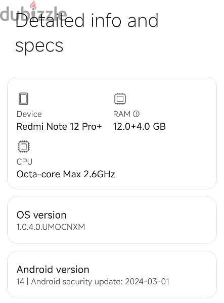 Xiaomi
Redmi Note 12 Pro+ 200MP 12GB RAM 256GB 9