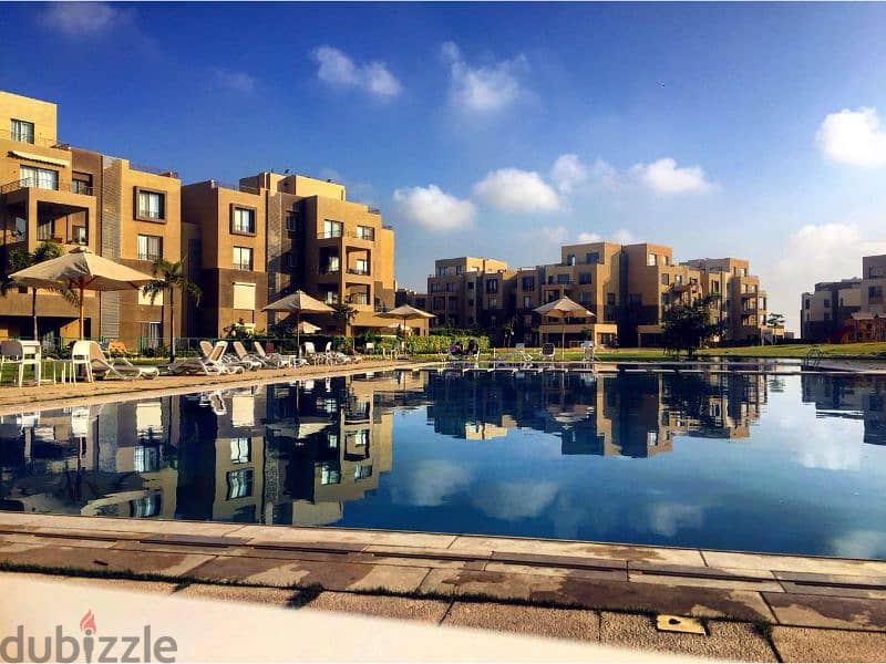 شقه بيع فيو حمام سباحه بالم هيلز  Apartment for sale pool view 2