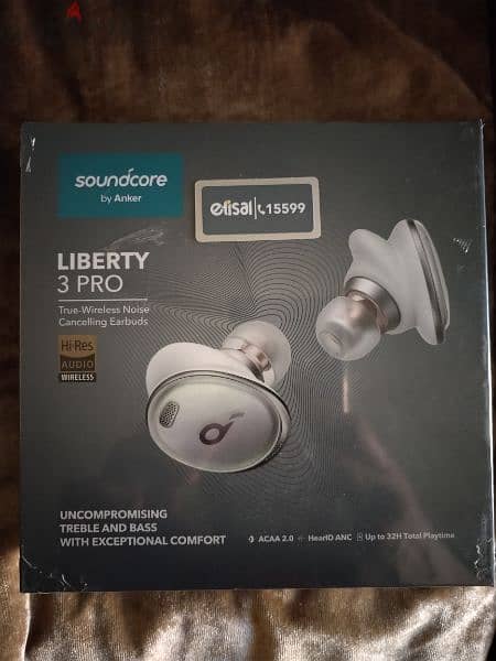 سماعه Anker Soundcore Liberty 3 Pro جديده تماما 0