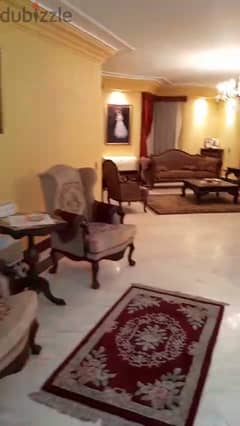 شقة مفروشة 500 م للايجار بمدينة نصر بالمنطقة الاولي - علي حديقة