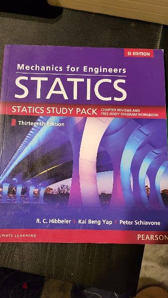 mechanics for engineers statics 13th edition 3