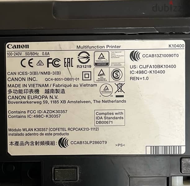 for sale canon printer (MX474). 3
