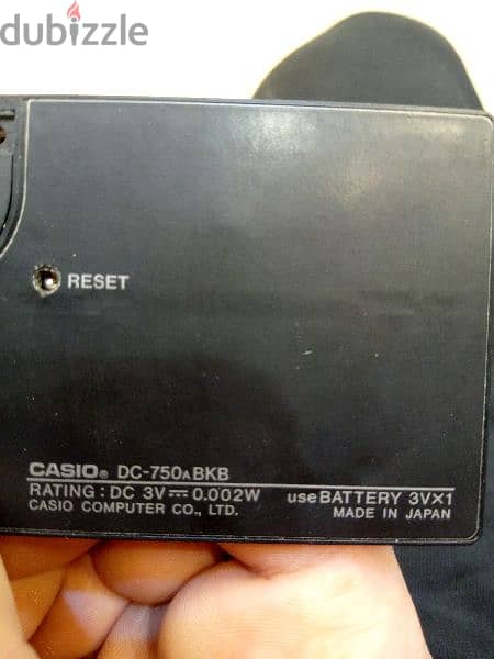اله حاسبه Casio DC 750a 1