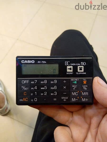 اله حاسبه Casio DC 750a 4