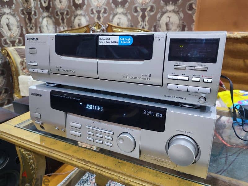 home theater Kenwood & cassette 4