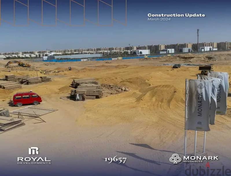 شقه 125 متر للبيع في مونارك مستقبل بمقدم 10% 7