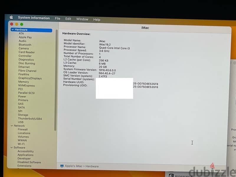 Apple iMac 21.5" (Mid 2019, Retina 4K) 8
