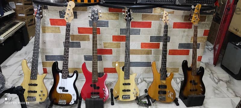 جيتارات Bass انواع مختلفه 7