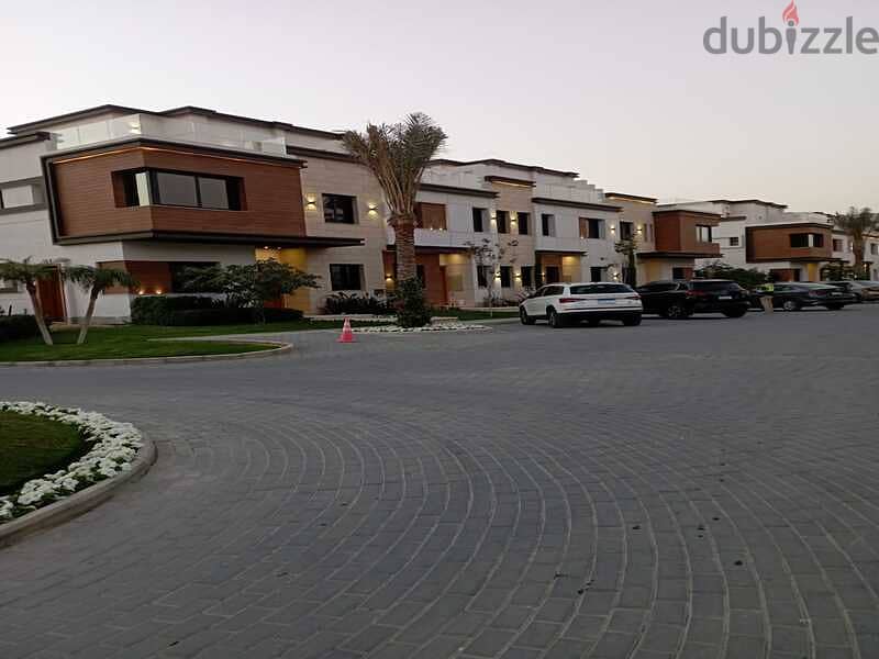 TOWN HOUSE Prime view For Sale in AZZAR - New Cairo 2