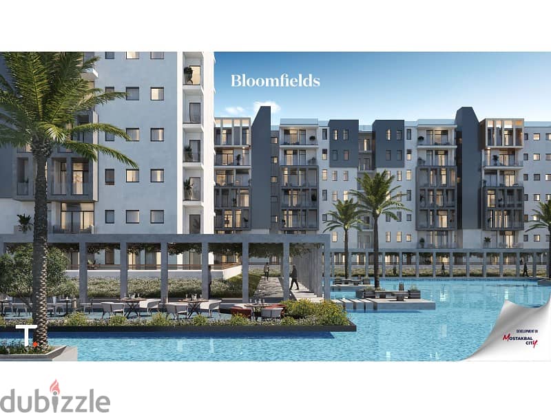 Bloomfields -شقة بسعر مميز علي افضل فيو لاندسكيب في بلومفيلدز تطوير مصر بأقل مقدم واقساط 9