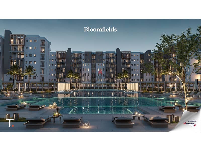 Bloomfields -شقة بسعر مميز علي افضل فيو لاندسكيب في بلومفيلدز تطوير مصر بأقل مقدم واقساط 11