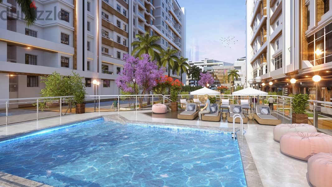 Own your apartment in installments over the longest payment period in Zahraa El Maadi 0
