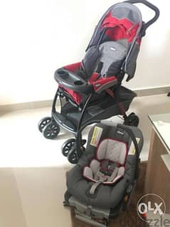 Chicco Stroller & car seat in a very good condition 0