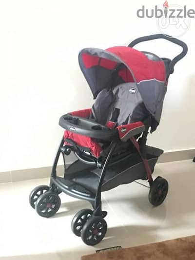 Chicco Stroller & car seat in a very good condition 2