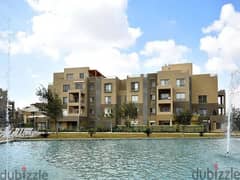 Finished ground floor apartment with garden in PALM PARKS on Dashhour link, Sheikh Zayed