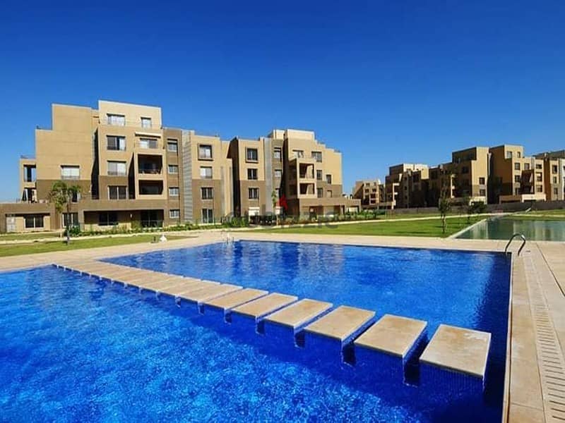 Finished ground floor apartment with garden in PALM PARKS on Dashhour link, Sheikh Zayed 1