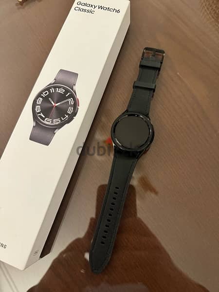 Samsung Galaxy Watch 6 classic 43mm all black 1