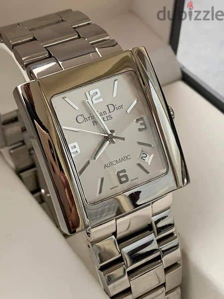 Christian dior automatic authentic watch ساعه ديور سويسرى اوتوماتيك 7