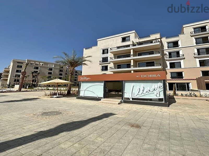 Finished apartment with air conditioners for sale in Village West Sheikh Zayed Compound 4