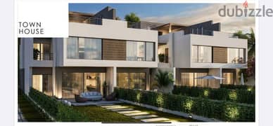 palm hills new Cairo townhouse ready to move 0