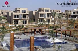 Apartment With garden For sale Ready To Move Palm Hills New Cairo 173m garden 70m Fully Finished