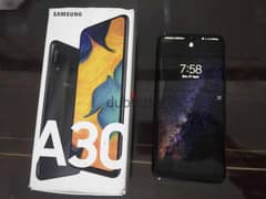 Samsung A30 بحالة الزيرو بالعلبة