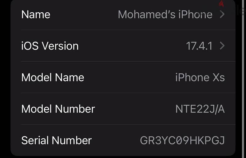 iphone xs 256gb used like new 4