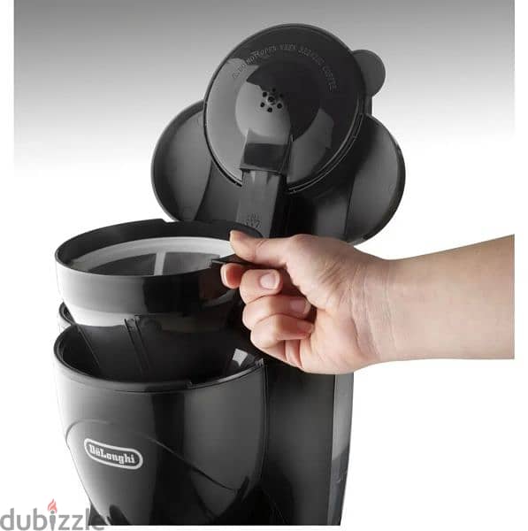 ماكينة قهوة delonghi  ICM2 B بحالة ممتازة 2