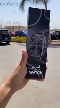 cardoo smart watch الساعه جديده مستعملتش 0