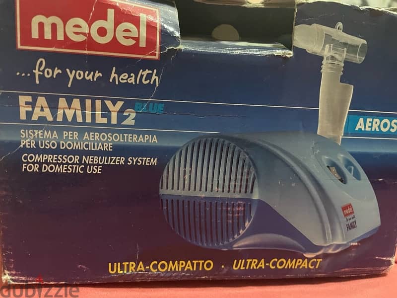 جهازNebuulizer استنشاق جلسات تنفس لجميع افراد العائلة من ميديل Medel 1