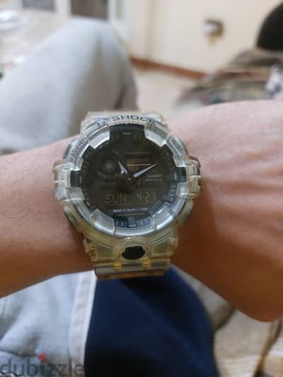 Casio g-shock GA-700ske Original كاسيو جي شوك أصلية بمشتملاتها