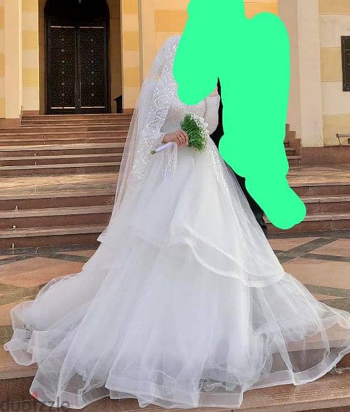 فستان زفاف مستعمل 1