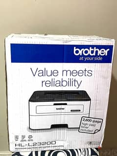 Brother HL-L2320D Laser 2-sided printer (brand new & sealed)