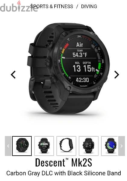 NEW Garmin Dive Computer Mk2S (Smartwatch) 3