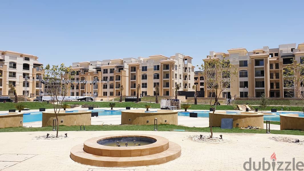 Apartment for sale in Stone Park Katameya New Cairo 140m with installments  شقة للبيع 140م في ستون بارك قطامية التجمع الخامس باقساط 1