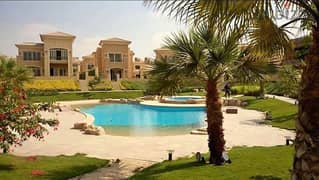 Garden villa, 233 m, duplex with roof for sale in Telal East Compound, Fifth Settlement, next to Mountain View and Palm Hills, New Cairo, installments 0