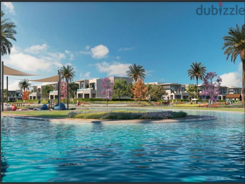 Distinctive apartment in Garden Lakes with 5% down payment in an excellent location in Zayed View on the landscape 1