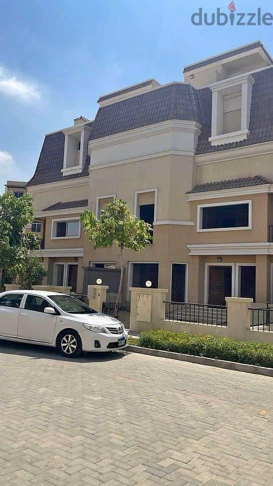 S villa for sale, ready for inspection, in Sarai Compound, New Cairo 2