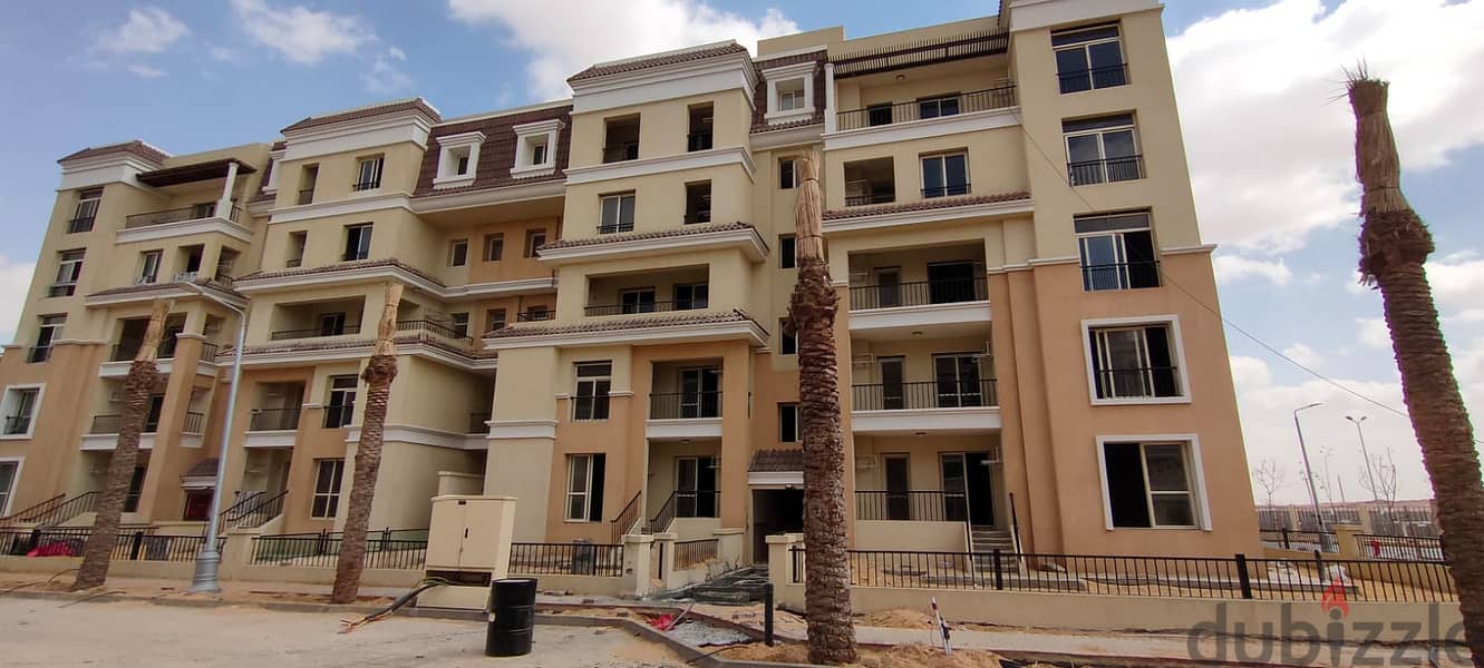 Apartment for sale, 132 sqm, in Sarai Prime Location on Suez Road, with a 10% down payment and installments over 8 years 24