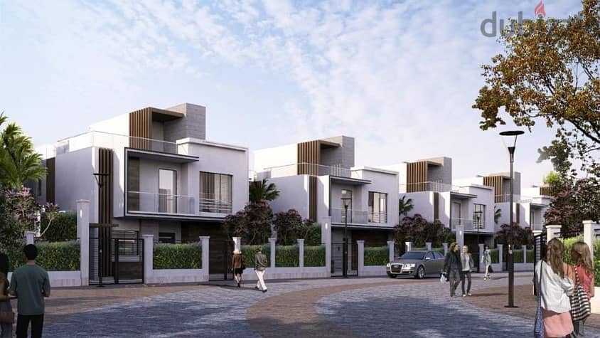 Installments over 10 years and own at a competitive price a villa with a garden in Sheikh Zayed, Park Valley Compound 5
