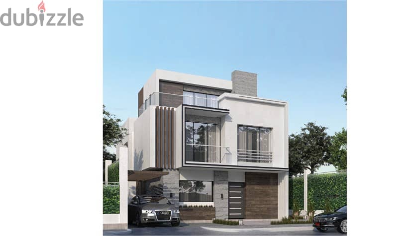 Installments over 10 years and own at a competitive price a villa with a garden in Sheikh Zayed, Park Valley Compound 8