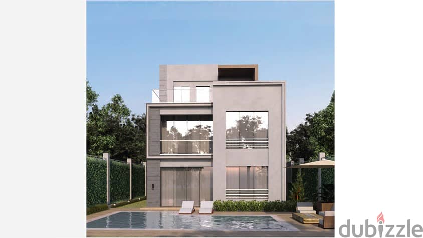 Installments over 10 years and own at a competitive price a villa with a garden in Sheikh Zayed, Park Valley Compound 9