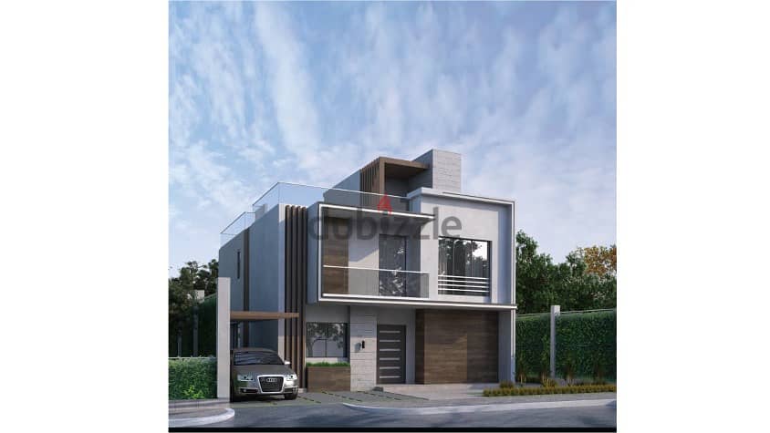 Installments over 10 years and own at a competitive price a villa with a garden in Sheikh Zayed, Park Valley Compound 10