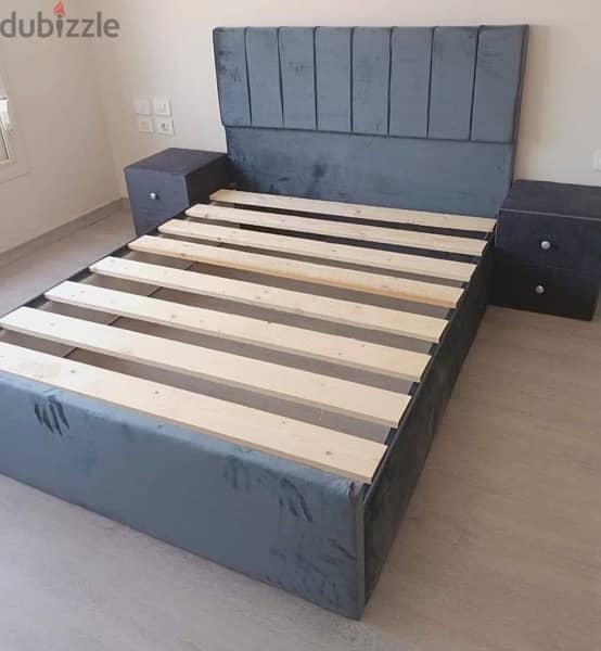 سرير كابتونية بخصومات عالية بسعر مصنع الزهراء للأثاث الراقى 3